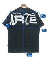 ARTE（アルテ）Tシャツ・カットソー 黒 サイズ:S メンズ/2200606849203