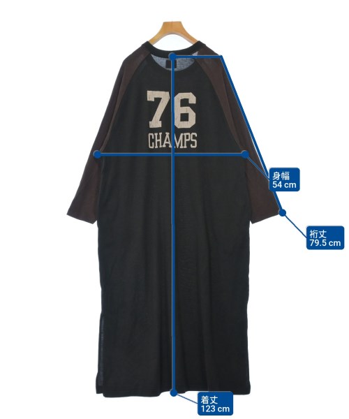 Athletic Wear Mason（アスレティックウェアメンソン）ワンピース 黒 サイズ:F レディース/2200641195051