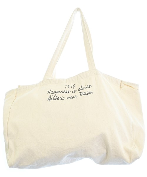 Athletic Wear Mason（アスレティックウェアメンソン）トートバッグ 白 サイズ:F レディース/2200685175040