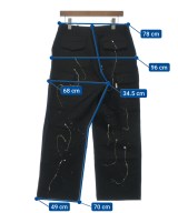 BADWAY（バッドウェイ）カーゴパンツ 黒 サイズ:M メンズ/2200505488220