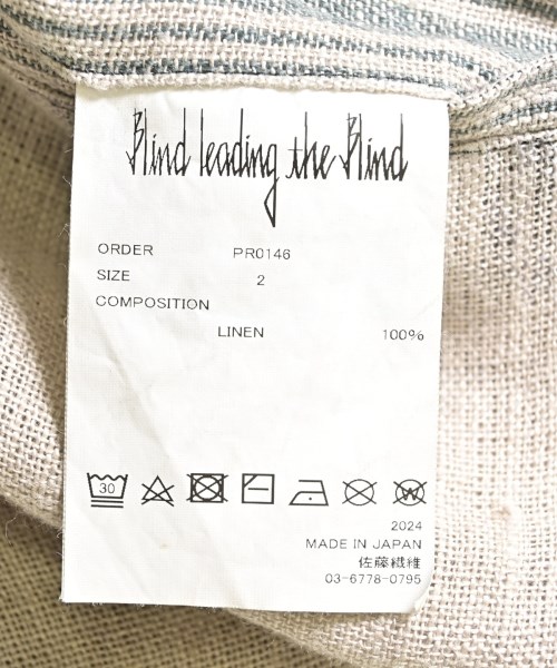 Blind leading the blind（ブラインドリーディングザブラインド）その他 ベージュ サイズ:2(M位) メンズ/2200722771013