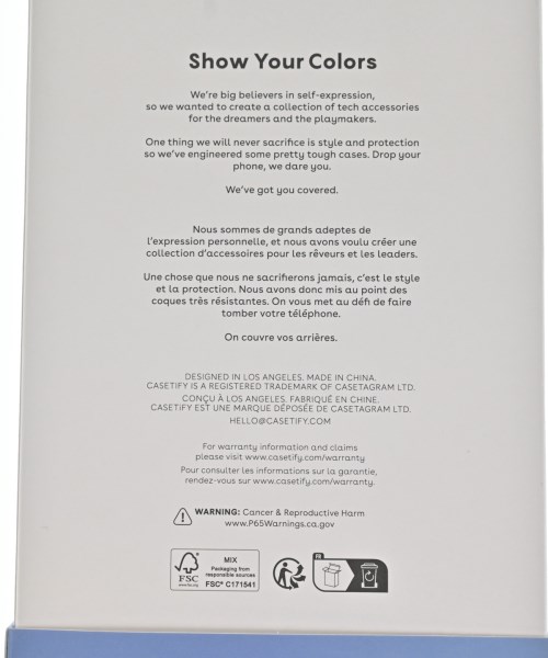 CASETiFY（ケースティファイ）小物類（その他） 黒 サイズ:- メンズ/2200676220087