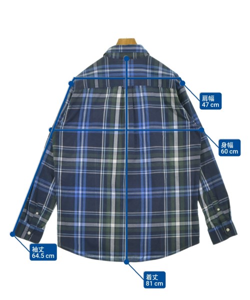 CHAPS（チャップス）カジュアルシャツ 紺 サイズ:XXL メンズ/2200477934091