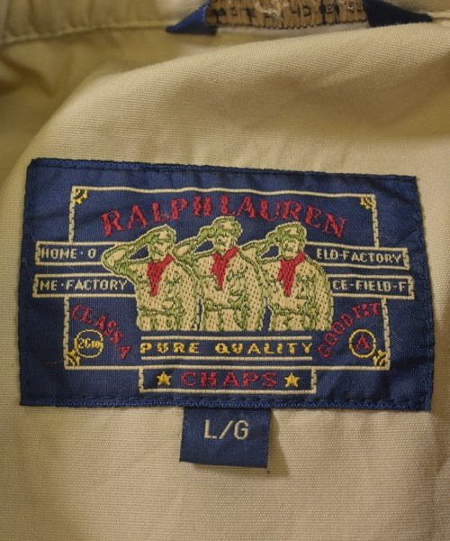 CHAPS RALPH LAUREN（チャップスラルフローレン）ブルゾン ベージュ サイズ:L メンズ/2200635123022