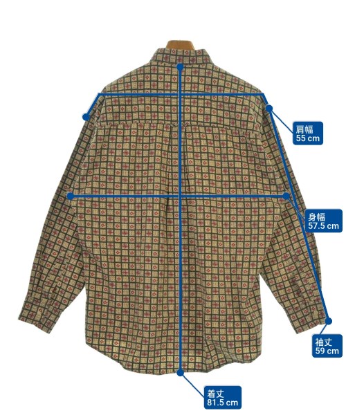 CHAPS RALPH LAUREN（チャップスラルフローレン）カジュアルシャツ カーキ サイズ:L メンズ/2200623690895