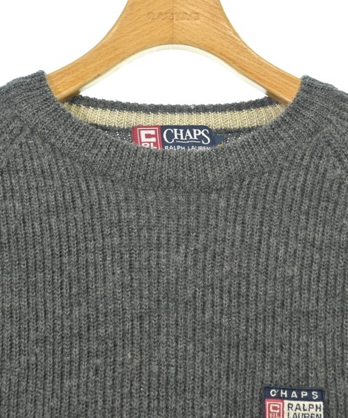 CHAPS RALPH LAUREN（チャップスラルフローレン）ニット・セーター グレー サイズ:L メンズ/2200606383073