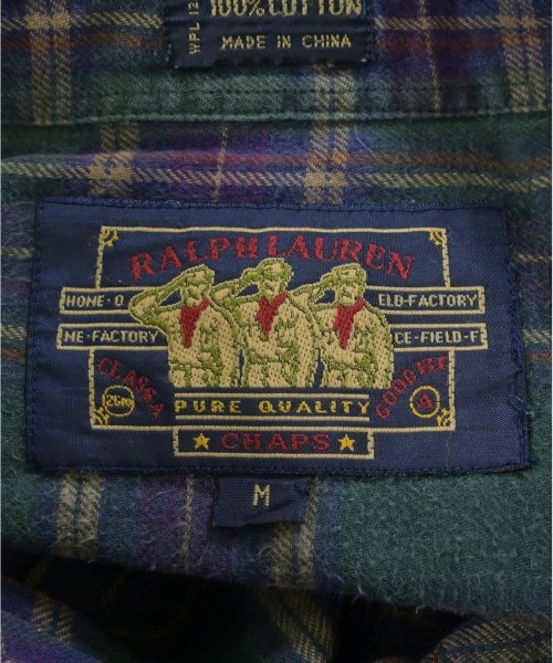 CHAPS RALPH LAUREN（チャップスラルフローレン）カジュアルシャツ 紫 サイズ:M メンズ/2200696582042