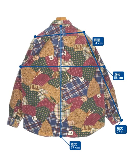 CHAPS RALPH LAUREN（チャップスラルフローレン）カジュアルシャツ 紺 サイズ:L メンズ/2200713642063