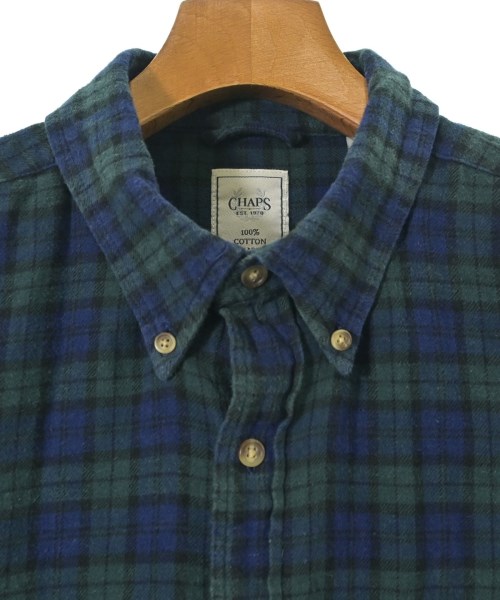 CHAPS RALPH LAUREN（チャップスラルフローレン）カジュアルシャツ 紺 サイズ:XL メンズ/2200669637021