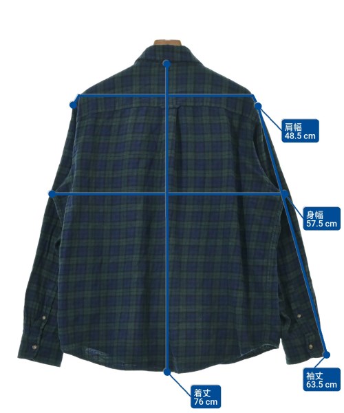 CHAPS RALPH LAUREN（チャップスラルフローレン）カジュアルシャツ 紺 サイズ:XL メンズ/2200669637021