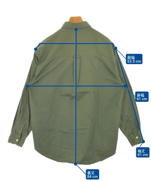 CHAPS RALPH LAUREN（チャップスラルフローレン）カジュアルシャツ カーキ サイズ:L メンズ/2200729748032
