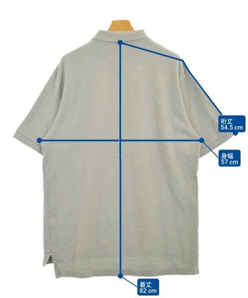 CHAPS RALPH LAUREN（チャップスラルフローレン）ポロシャツ グレー サイズ:XL メンズ/2200728141148