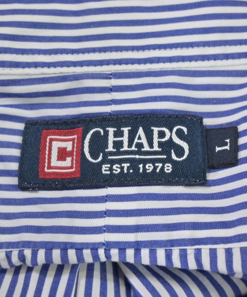 CHAPS RALPH LAUREN（チャップスラルフローレン）カジュアルシャツ 青 サイズ:L メンズ/2200677042107