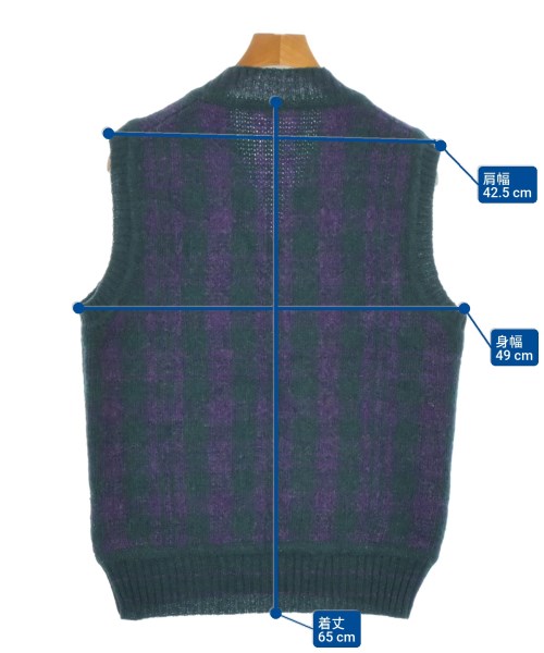CHAPS RALPH LAUREN（チャップスラルフローレン）ベスト/ノースリーブ 緑 サイズ:F レディース/2200683596106