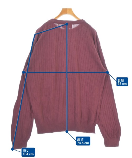 CHAPS RALPH LAUREN（チャップスラルフローレン）ニット・セーター 赤 サイズ:L メンズ/2200692989074
