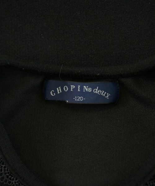 CHOPIN deux（ショパンドゥ）Tシャツ・カットソー 黒 サイズ:120(7T-8T) キッズ/2200615260075