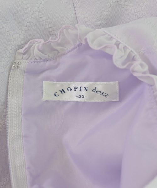 CHOPIN deux（ショパンドゥ）ワンピース（その他） 紫 サイズ:120(7T-8T) キッズ/2200700497119