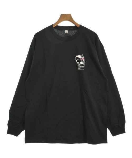 CITY COUNTRY CITY(シティーカントリーシティー)Tシャツ・カットソー 黒 サイズ:XL/2200520997219