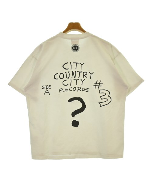 CITY COUNTRY CITY（シティーカントリーシティー）Tシャツ・カットソー 白 サイズ:L メンズ/2200643375024