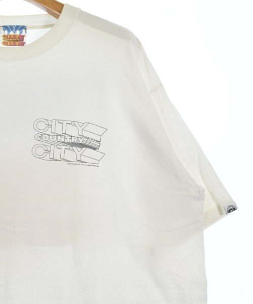 CITY COUNTRY CITY（シティーカントリーシティー）Tシャツ・カットソー 白 サイズ:XL メンズ/2200617345138