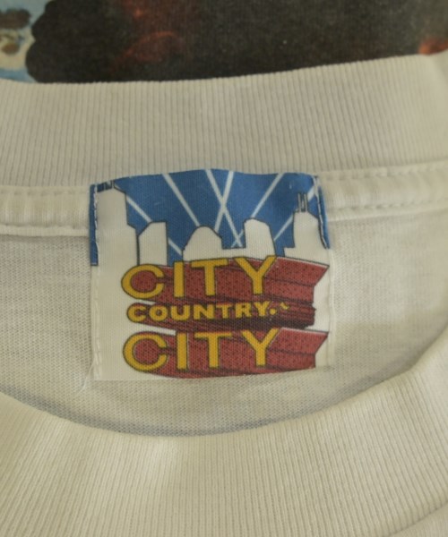 CITY COUNTRY CITY（シティーカントリーシティー）Tシャツ・カットソー 白 サイズ:M メンズ/2200617774075