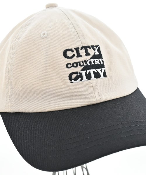CITY COUNTRY CITY（シティーカントリーシティー）キャップ ベージュ サイズ:ONE メンズ/2200688147082