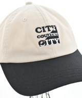 CITY COUNTRY CITY（シティーカントリーシティー）キャップ ベージュ サイズ:ONE メンズ/2200688147082
