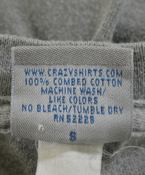 Crazy Shirts（クレイジーシャツ）Tシャツ・カットソー グレー サイズ:S メンズ/2200710227058