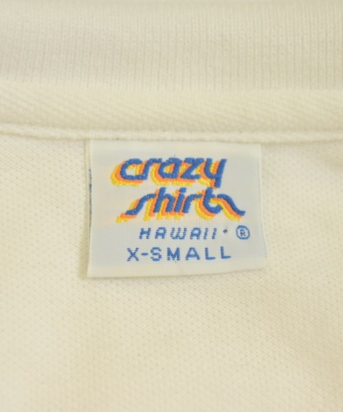 Crazy Shirts（クレイジーシャツ）ポロシャツ 白 サイズ:XS レディース/2200686661030