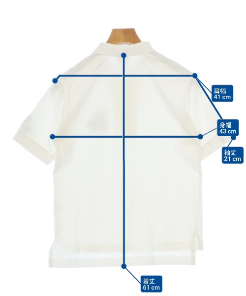 Crazy Shirts（クレイジーシャツ）ポロシャツ 白 サイズ:XS レディース/2200686661030