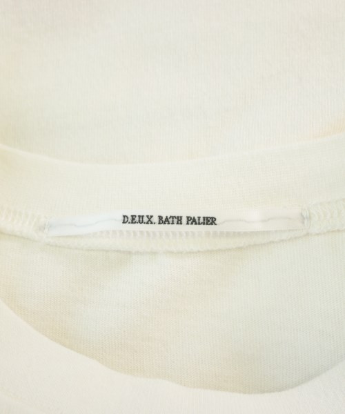 D.E.U.X. BATH PALIER（ドゥバスペール）Tシャツ・カットソー 白 サイズ:F レディース/2200705757034