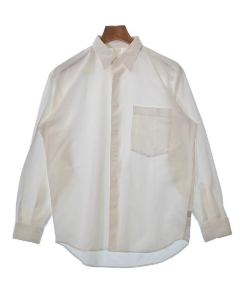 DESCENTE PAUSE（デサントポーズ）カジュアルシャツ 白 サイズ:S
