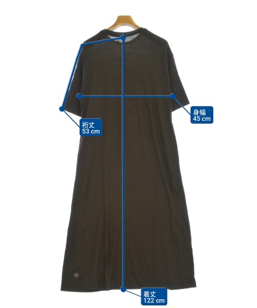 DESCENTE PAUSE（デサントポーズ）ワンピース 茶 サイズ:M レディース/2200695593032