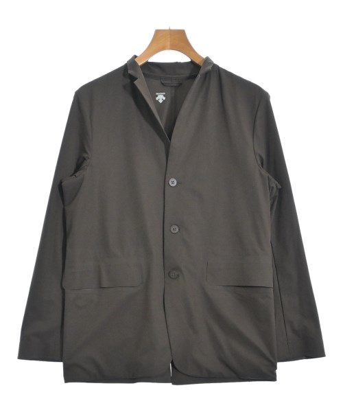 DESCENTE PAUSE(デサントポーズ)テーラードジャケット 茶 サイズ:M/2200658544019