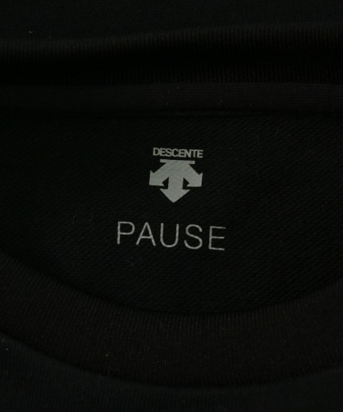 DESCENTE PAUSE（デサントポーズ）Tシャツ・カットソー 黒 サイズ:S レディース/2200648986140