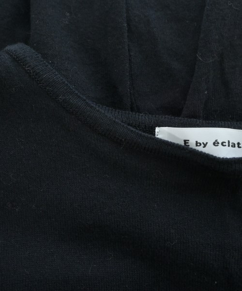 e by eclat（イーバイエクラ）ニット・セーター 黒 サイズ:F レディース/2200615966106