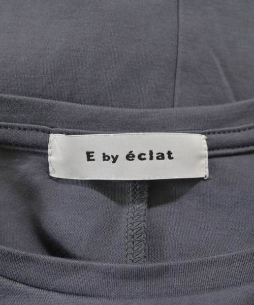 e by eclat（イーバイエクラ）Tシャツ・カットソー グレー サイズ:F レディース/2200616602140