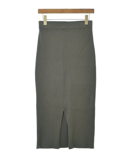 e by eclat（イーバイエクラ）ロング・マキシ丈スカート グレー サイズ:38(M位) レディース/2200620987080