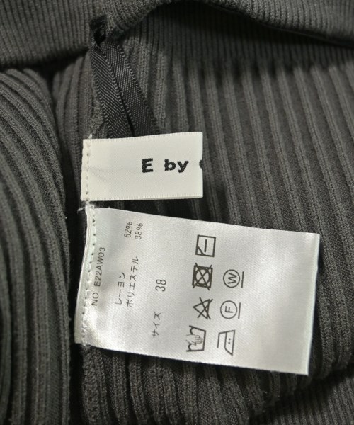 e by eclat（イーバイエクラ）ロング・マキシ丈スカート グレー サイズ:38(M位) レディース/2200620987080