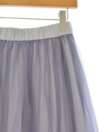 e by eclat（イーバイエクラ）ロング・マキシ丈スカート グレー サイズ:36(S位) レディース/2200672786044