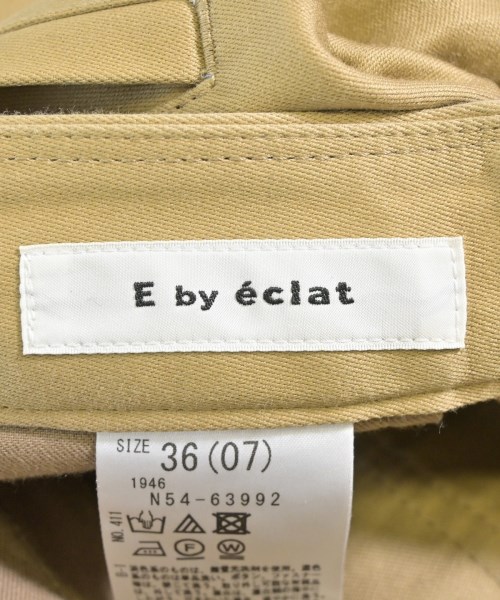 e by eclat（イーバイエクラ）チノパン ベージュ サイズ:36(S位) レディース/2200695095017