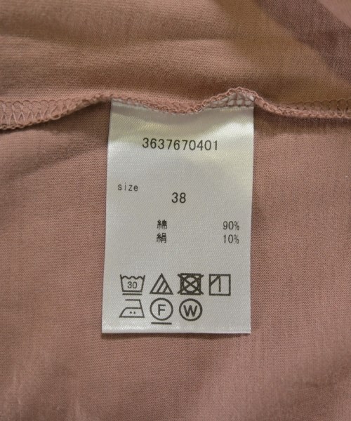e by eclat（イーバイエクラ）Tシャツ・カットソー ピンク サイズ:38(M位) レディース/2200712480437