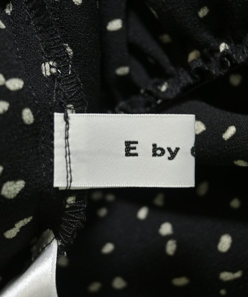 e by eclat（イーバイエクラ）ワンピース 黒 サイズ:40(L位) レディース/2200637036054