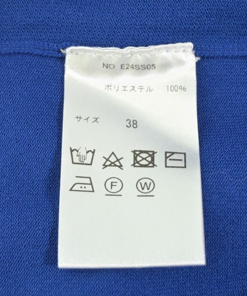 e by eclat（イーバイエクラ）ベスト/ノースリーブ 青 サイズ:38(M位) レディース/2200720709063