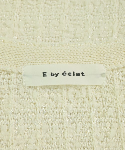 e by eclat（イーバイエクラ）ベスト 白 サイズ:38(M位) レディース/2200721697055