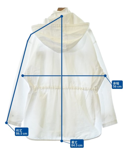 earthy_（アーシー）マウンテンパーカー 白 サイズ:F レディース/2200632162109