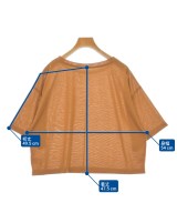 earthy_（アーシー）Tシャツ・カットソー 茶 サイズ:F レディース/2200620707145