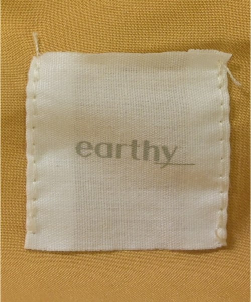 earthy_（アーシー）ダウンジャケット/ダウンベスト 黄 サイズ:M レディース/2200601483013