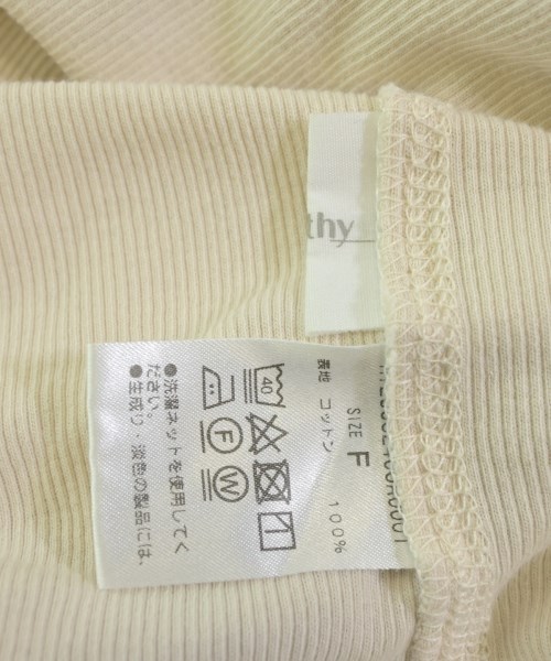 earthy_（アーシー）Tシャツ・カットソー ベージュ サイズ:F レディース/2200649683062