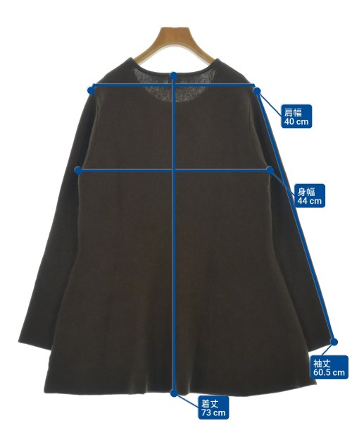 earthy_（アーシー）ニット・セーター 茶 サイズ:F レディース/2200652197068